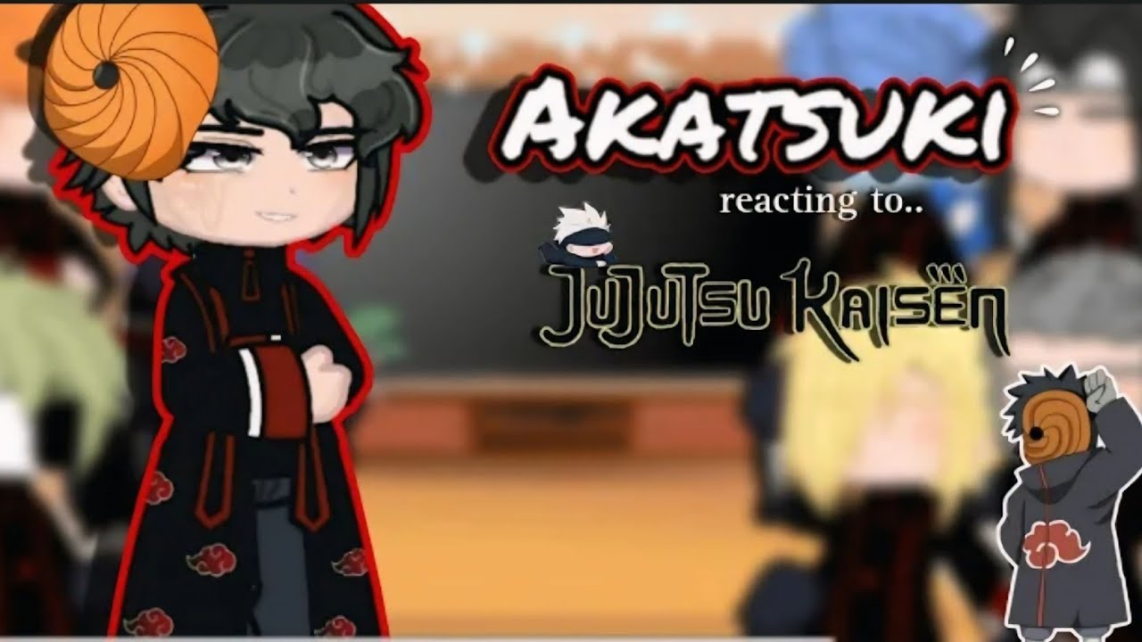 |☁️| Akatsuki reacting to Jujutsu Kaisen |🖤|  [🇧🇷🇺🇸]