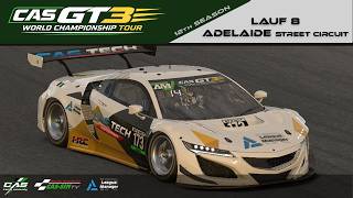 CAS GT3 WCT R8 Adelaide Street Circuit stream