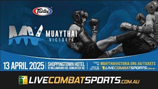 MUAYTHAI VICTORIA - April 2025 - F35 - Jennifer Lamb vs Chelsea Sciberras McCarthy