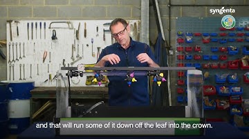 Syngenta Art of Application - XC Nozzles Tank Test