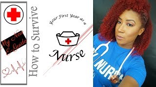 How to Survive your First Year as a Nurse|New E-Guide and GIVEAWAY