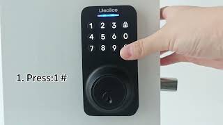 Ulecoce U18｜Door Lock Initial Setup
