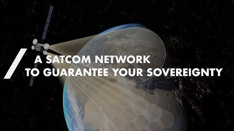 SatCom on the frontline  - Thales