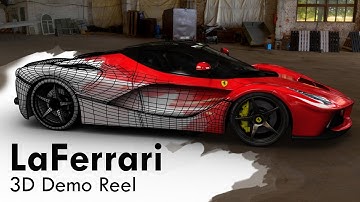LaFerrari 3D demo reel