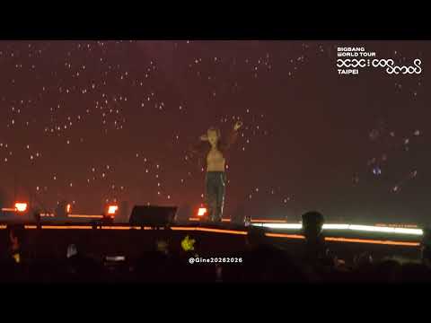 261009 BIGBANG 2026-2027 WORLD TOUR IN TAIPEI 《LIVE FAST DIE SLOW – TAEYANG Solo3》#bigbang #taipei