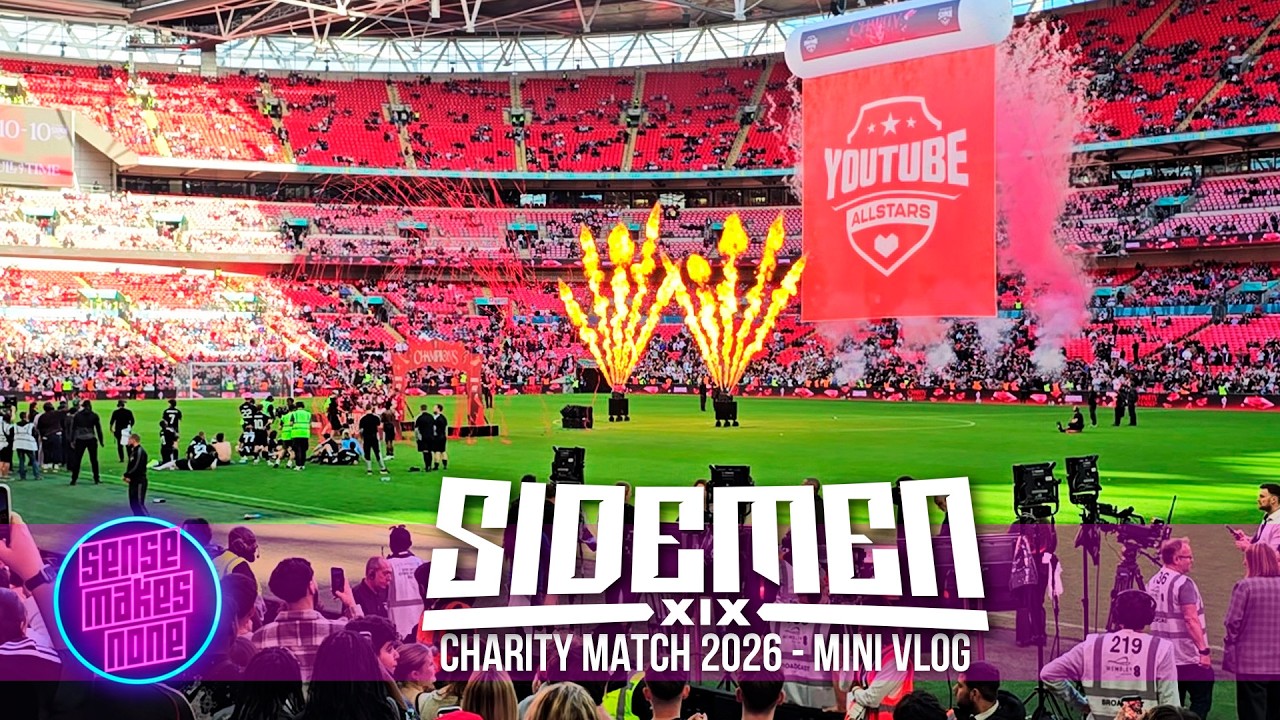 SIDEMEN CHARITY MATCH 2026 | Mini Vlog
