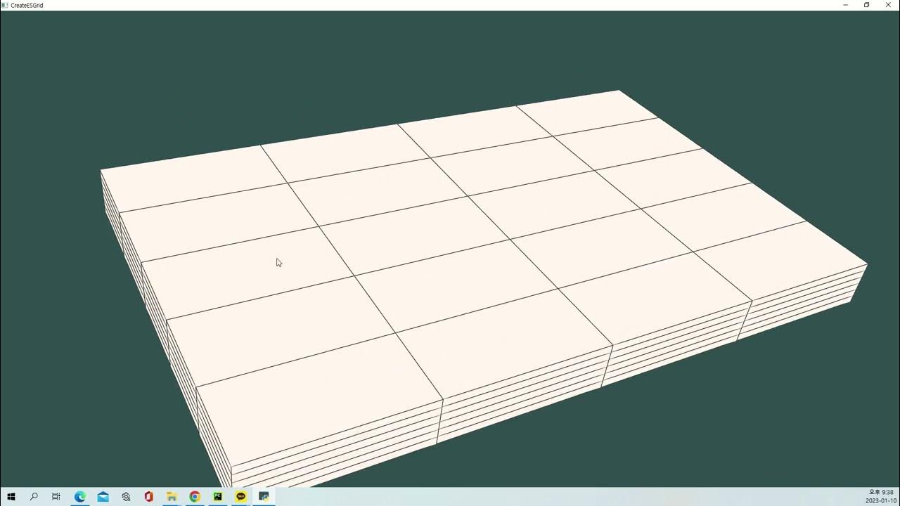 VTK Python Example - CreateESGrid - YouTube