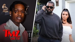Kim Kardashian \& Kanye West Lobbied Trump in A$AP Rocky's Case | TMZ TV