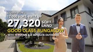 What does 27,320 sqft. of land in a Good Class Bungalow look like? | Singapore Property