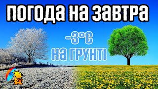 До -3С на грунті : ПОГОДА НА ЗАВТРА 10-12 ТРАВНЯ