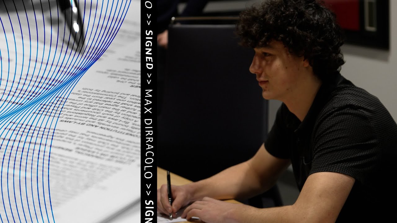 Player Signing | Max Dirracolo