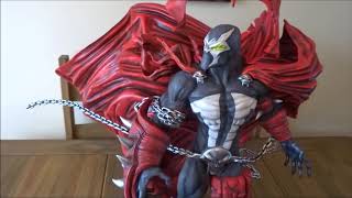CUSTOM SPAWN STATUE 1/4 SCALE COMIC VERSION UNBOXING