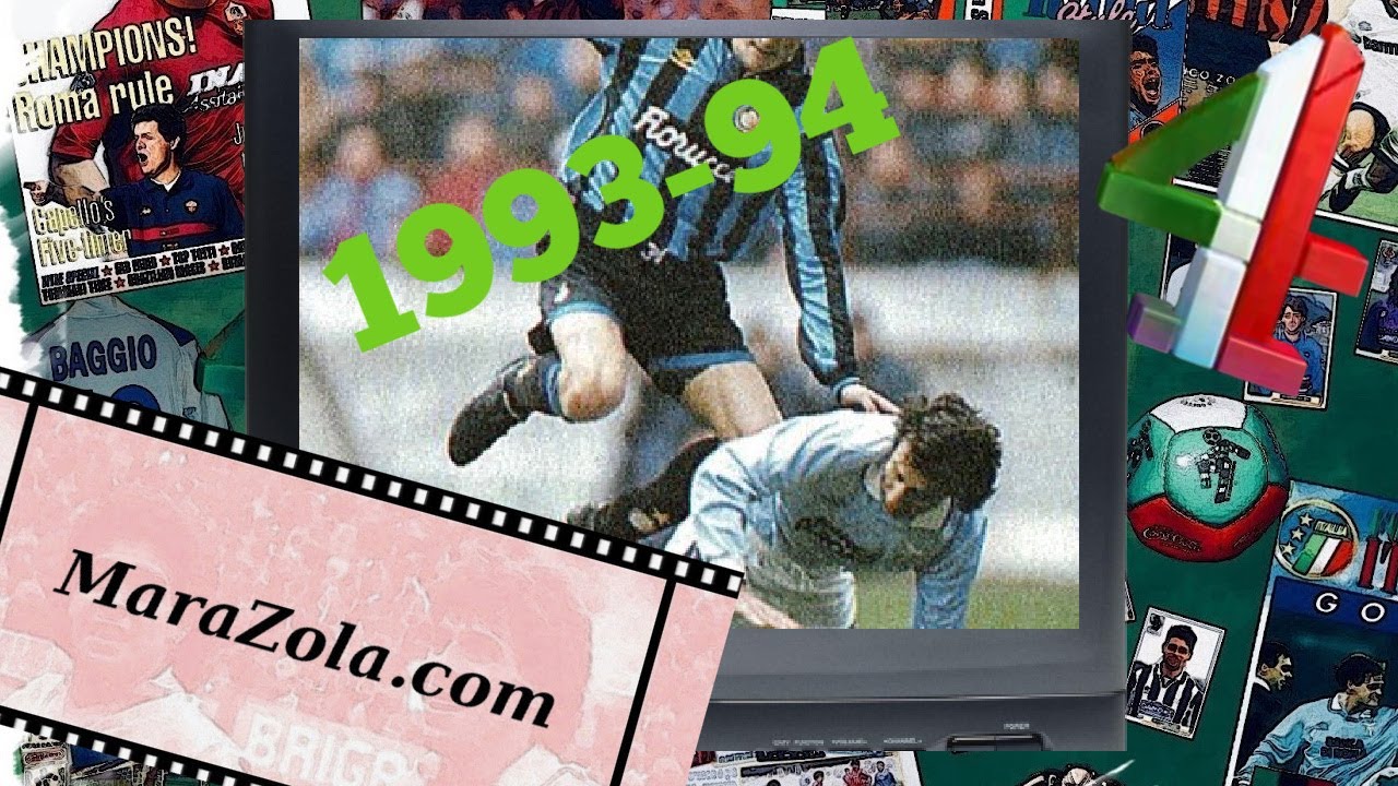 Channel 4 Football Italia Live 1993-94 Inter v Lazio_Peter Brackley