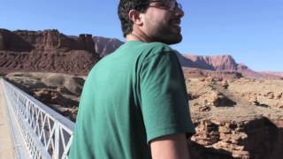 Kyle Peeing Into The Grand Canyon