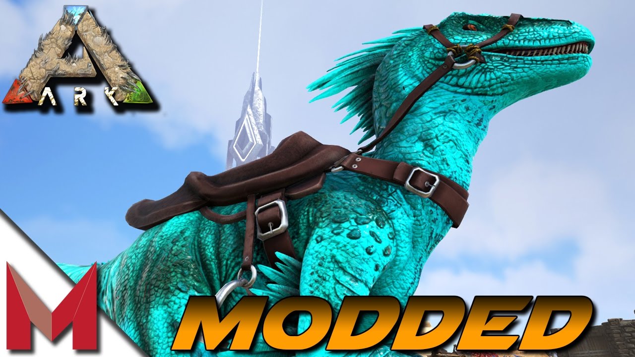 INSANE PRIME RAPTOR  ARK SCORCHED EARTH  MODDED 