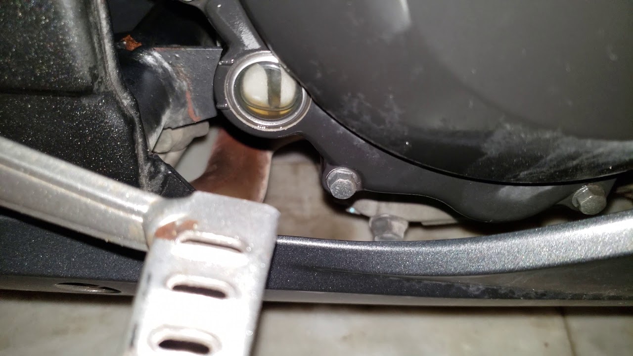Kawasaki Ninja 300 Oil Level Check YouTube