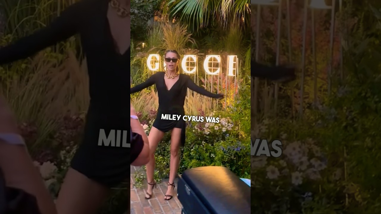 Miley Cyrus: “I’m the face of Gucci” 😂 