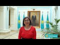Посол Боливии в России поздравила казахстанцев с 30-летием Независимости Республики