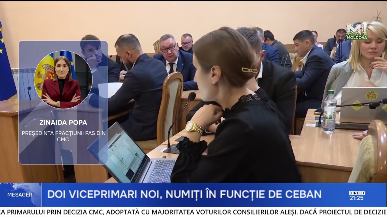 Ion Ceban numește doi viceprimari fără votul CMC