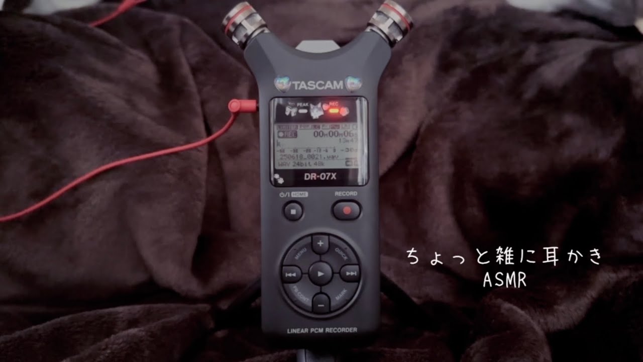 【ASMR】雑に耳かき