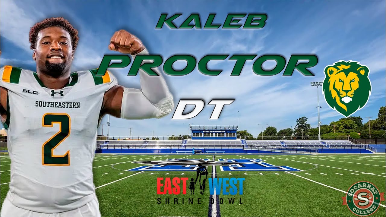 Kaleb Proctor. DT. SE Louisiana. NFL Draft 2026