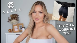 Celer Try-On Haul + Full Workout (The Best Alphalete Dupes?)