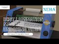 Lamination machine | NEHA NL-13 | Hindi Mai unboxing | price? quality? Kaise chalta hai? | Watch now