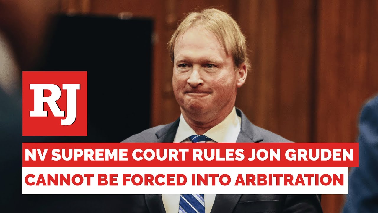 NV Supreme Court: Gruden Cannot Be Forced Into Arbitration