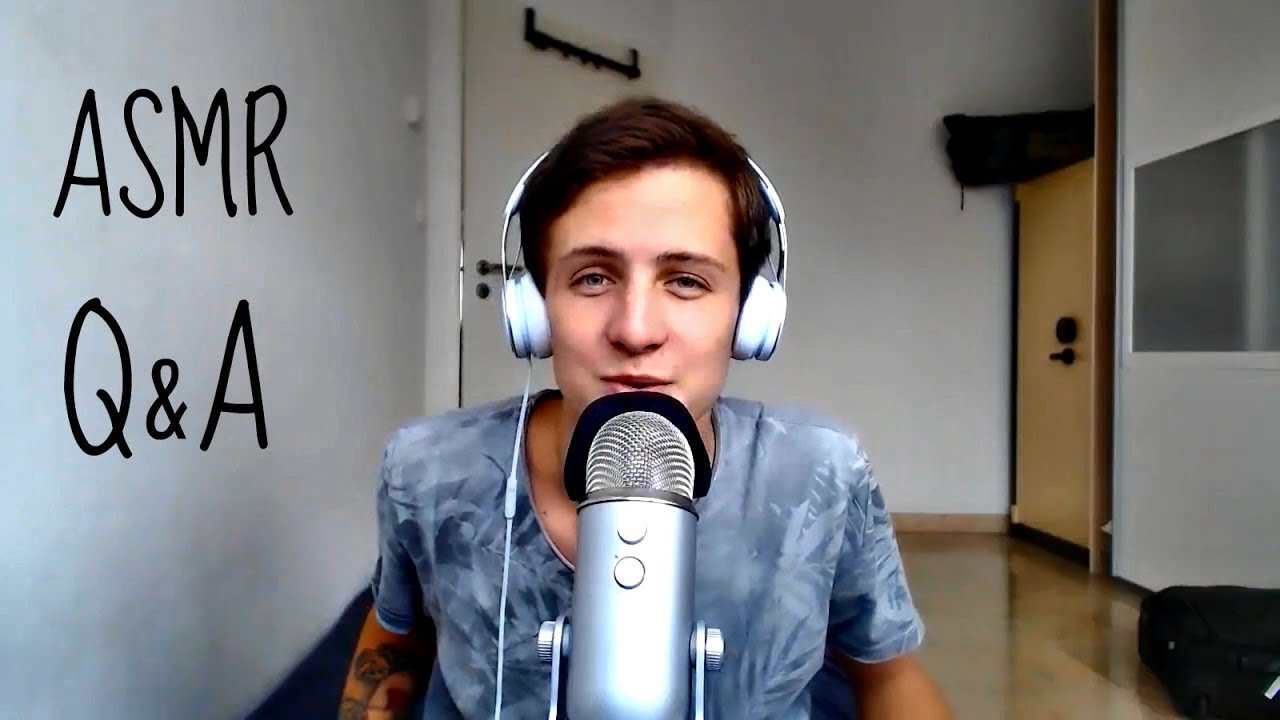 ASMR Q&A - Whispered Answers and Tingles (German)