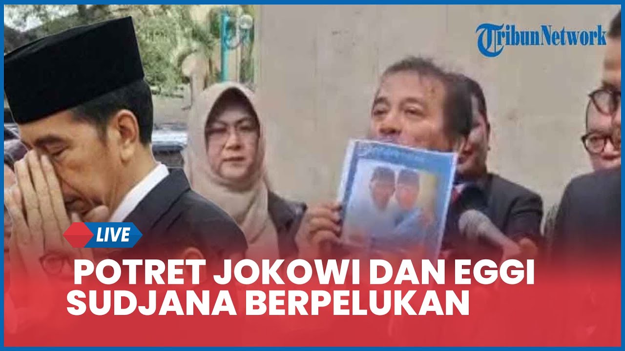 Potret Jokowi dan Eggi Sudjana Berpelukan Minta Maaf, Roy Suryo: Ini Buatan AI, Jangan Percaya!