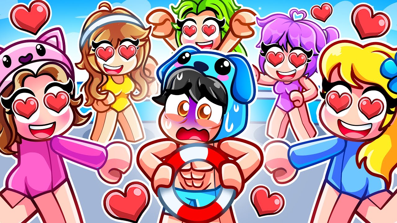 TRAPPED On A GIRLS ONLY Cruise In Roblox Snapchat!