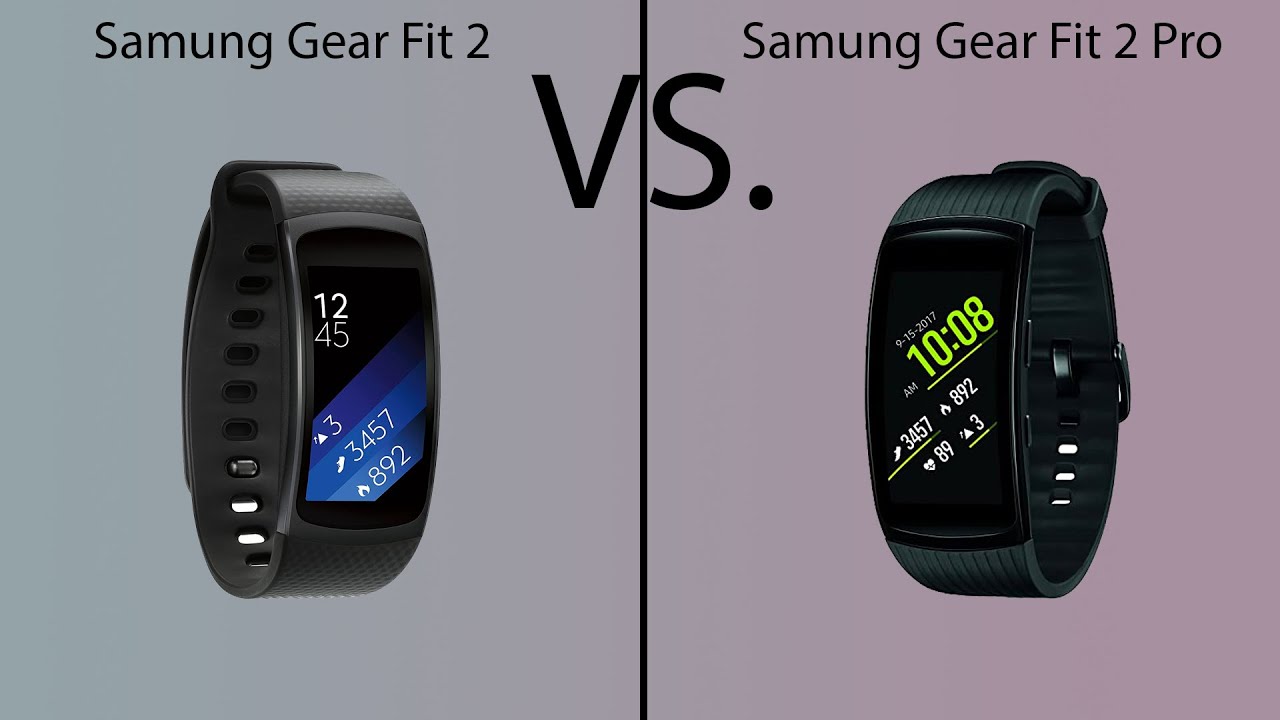 spelen Walging Doorzichtig Samsung Gear Fit 2 Pro versus Samsung Gear Fit 2 | What's the difference? |  Comparison Review - YouTube