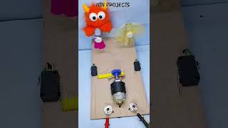 Two Way Switching machine with DC motor Sliding system 🔌⚡ #amazing #experiment #new #diy #simple