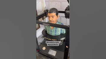1ft miniature statue designed and 3d printed with single photo! #shortsfeed #shorts #statue #3d