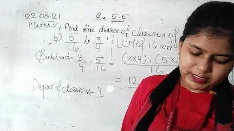 CLASS V MATHEMATICS 23-08-2021 BY MS STUTI DUBEY