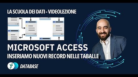 Creiamo un Database con Access - Lezione 2 - Inseriamo nuovi record nelle tabelle