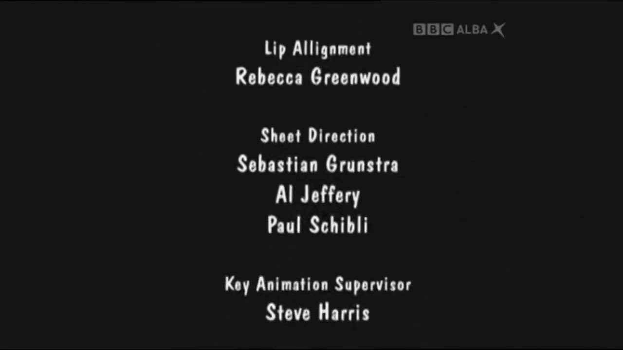 The Secret World of Benjamin Bear - Credits (Scottish Gaelic)