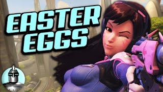 12 OVERWATCH Easter Eggs YOU Probably MISSED - Easter Eggs #1 | The Leaderboard