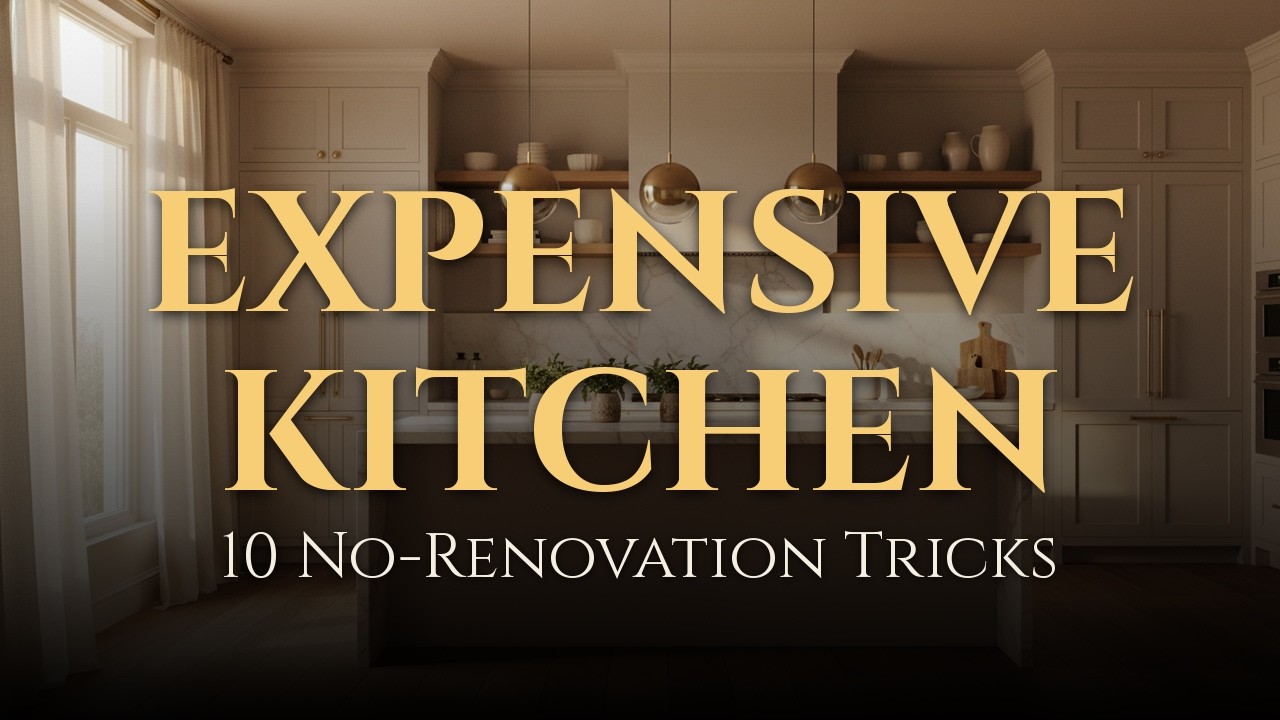 10 Ways to Make Your Kitchen Look Expensive Without Renovating - YouTube