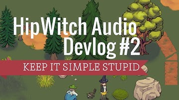 HipWitch Music Composer Devlog #2 - Keep it Simple Stupid | Indie Video Game