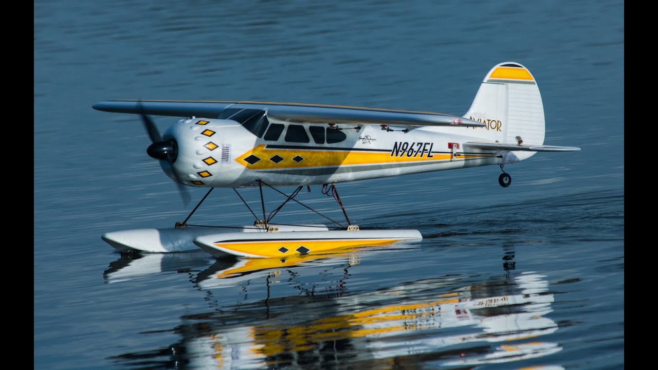 Flex Innovations Super PNP Aviator 40e on Floats!