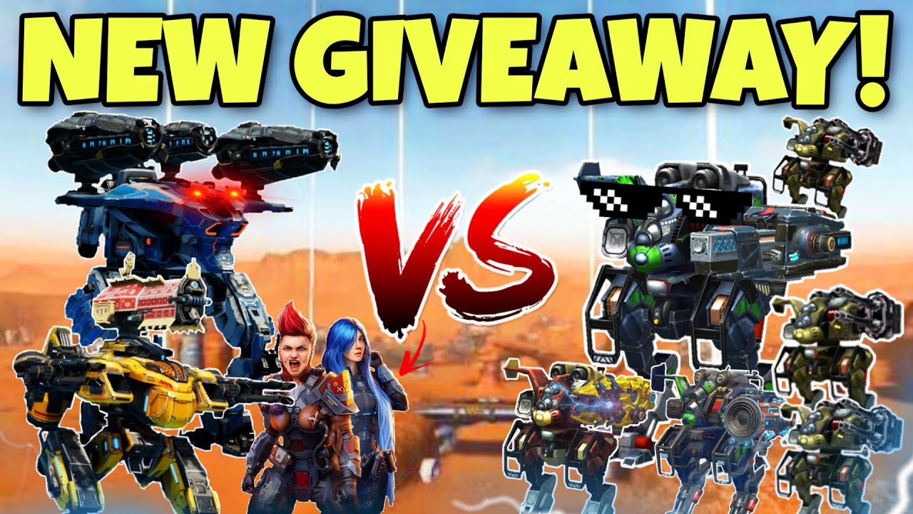 🔥 GIVEAWAY SIREN & HARPY PILOTS || HARPY - SIREN VS COSSACKS ARMY 1VS6 BOSS FIGHT! || WAR ROBOTS! ||