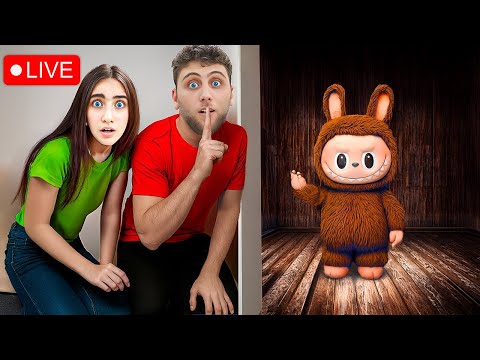 بث مباشر مغامرات عائلة حبيبة مع لابوبو و لعبة الحبار الحقيقية