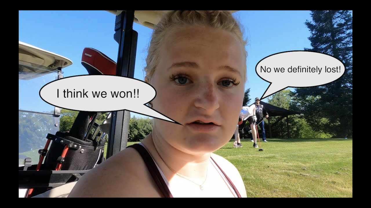 Golfing in Eagle River!! *COLTON VS. NIKKI PT.2*