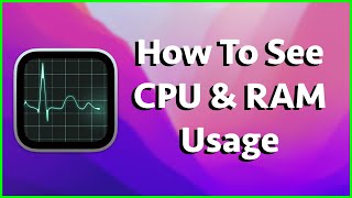 How To See CPU & RAM Usage On macOS screenshot 5