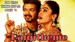 Varisu - Ranjitheme Pitch changed song..ll Thaman S / Thalapathy, Rashimka ll Song artist- Vijay