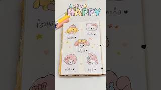 Don't get angry 😌❤️ cute journal ideas || simple journaling #craft #shorts #diy || its me poppy