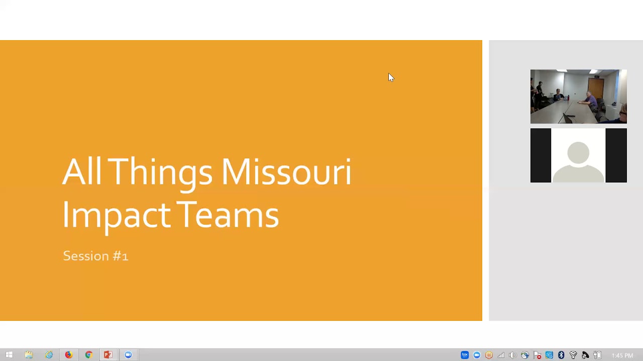 Business & Community Impact Team Session #1