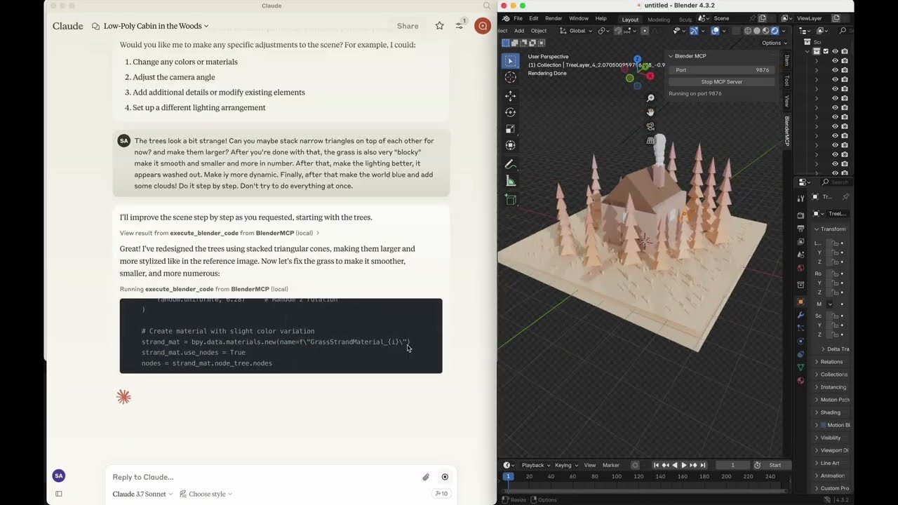 Blender MCP