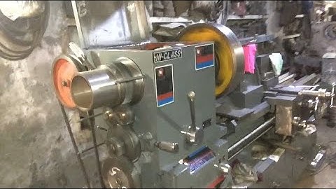 How to make new lathe machine tail stock bor 7 foot lathe technical machine #technology #machine